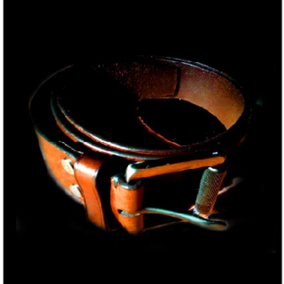 New Rare & Unique High Grade Genuine Leather Authentic Coach Belt
